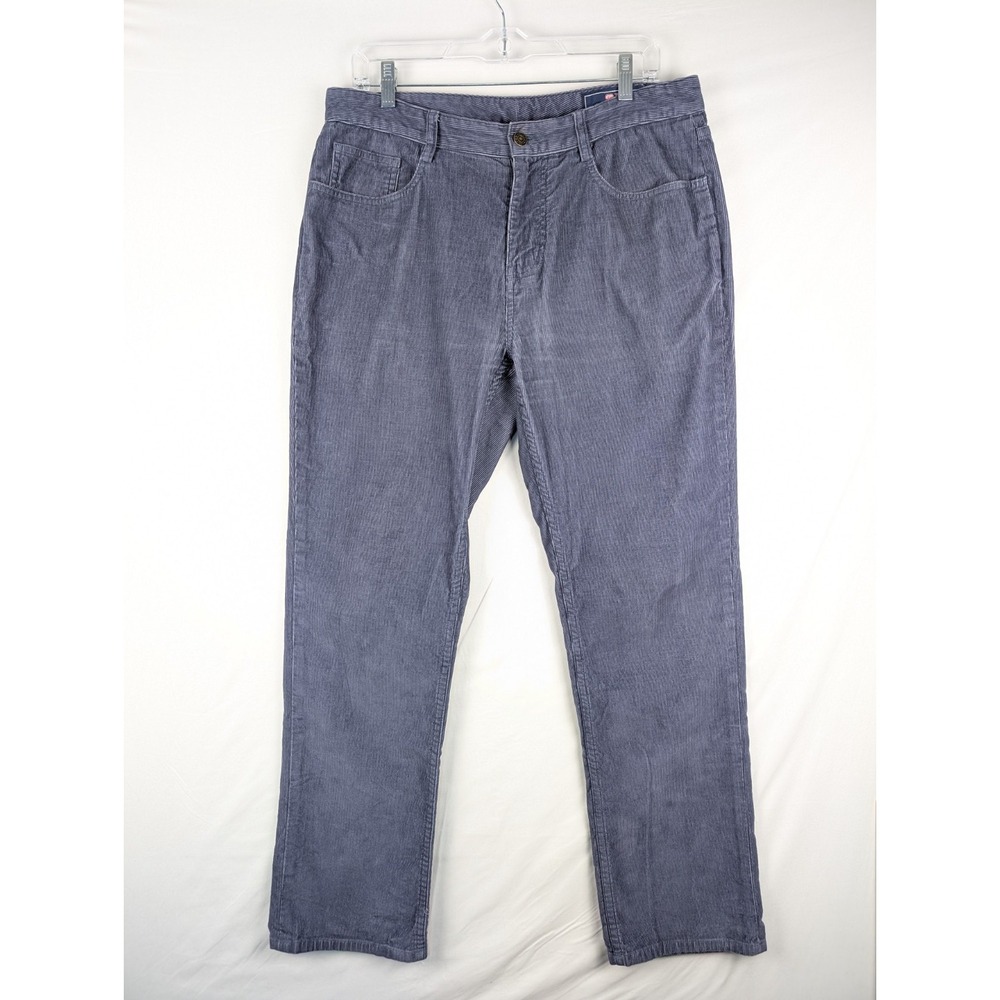Vineyard Vines Corduroys Mens 33x32 Blue 5-Pocket Pant